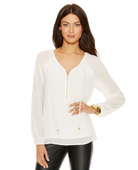 michael kors blouses at macy's|michael kors jewelry.